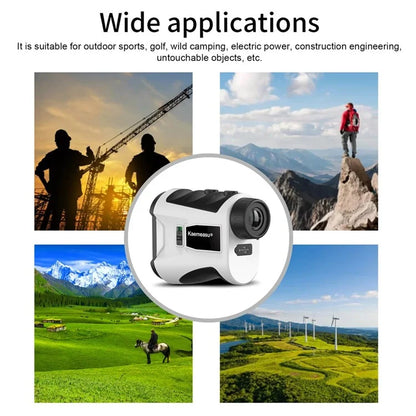 KAEMEASU KM-G450H Golfing Range Finder 5-450m Laser Rangefinder
