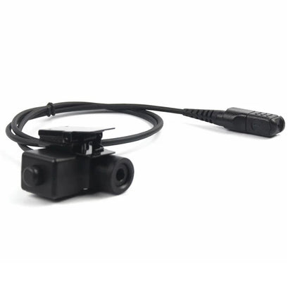 Ham Radio Walkie Talkie U94 PTT Headset Adapter for Motorola Xir P6600  /  P6620  /  DP2400  /  MTP3250  /  DEP550