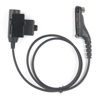 Ham Radio Walkie Talkie U94 PTT Headset Adapter for Motorola Xir P8268 / DP4800 / APX-4000 / APX-6000 / APX-7000