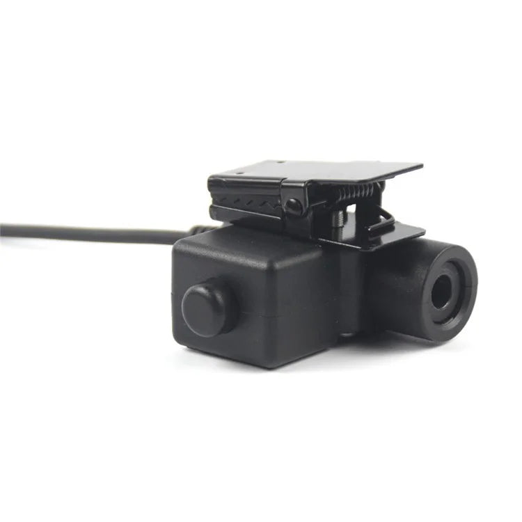 2.5mm Jack Ham Radio Walkie Talkie U94 PTT Headset Adapter for Motorola Talkabout T5428 / TLKR T80 / EM1000 / EM1000R / EM1010TPR