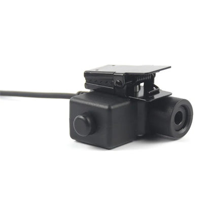 2.5mm Jack Ham Radio Walkie Talkie U94 PTT Headset Adapter for Motorola Talkabout T5428 / TLKR T80 / EM1000 / EM1000R / EM1010TPR