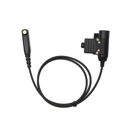 Ham Radio 7.1mm Adapter Speaker Microphone with U94 PTT for Sepura STP8000  /  STP8030  /  STP8035  /  STP8038