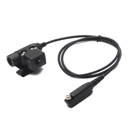 Ham Radio 7.1mm Adapter Speaker Microphone with U94 PTT for Sepura STP8000  /  STP8030  /  STP8035  /  STP8038