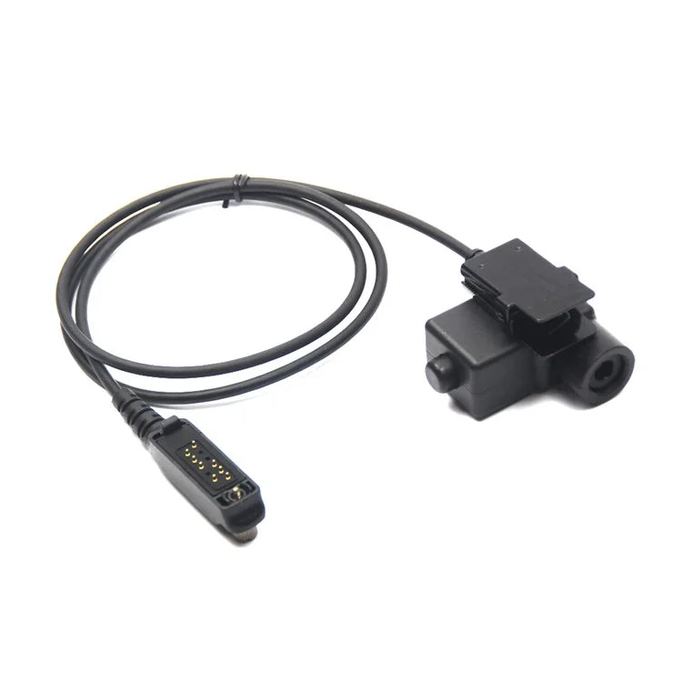 Ham Radio 7.1mm Adapter Speaker Microphone with U94 PTT for Sepura STP8000  /  STP8030  /  STP8035  /  STP8038