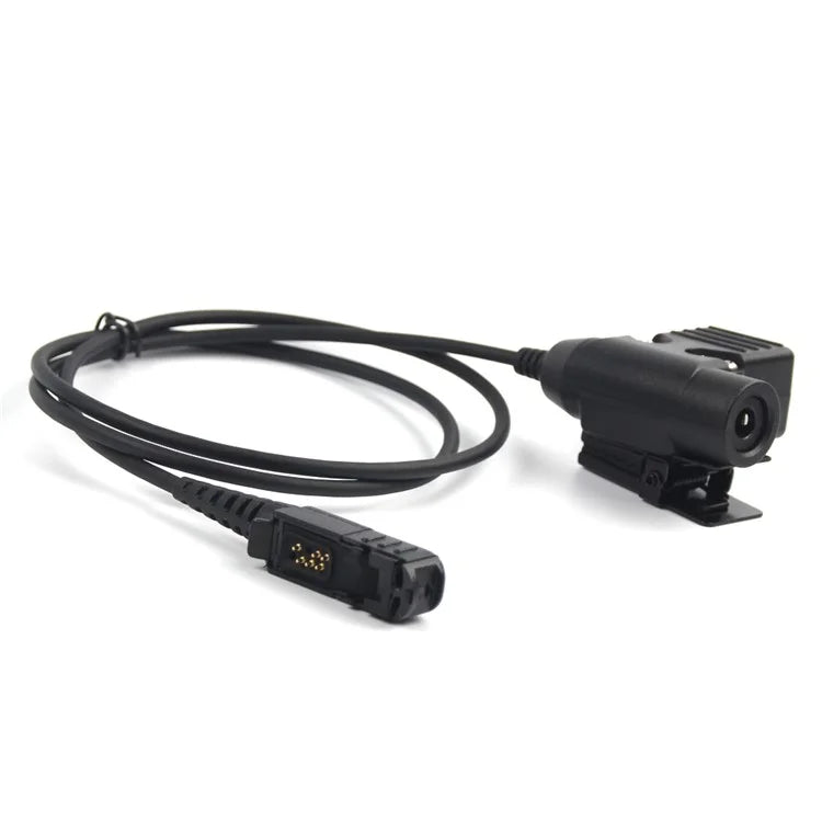 Ham Radio 7.1mm Adapter Speaker Microphone with U94 PTT for Motorola Xir P6600  /  P6620  /  DP2400  /  MTP3250  /  DEP550