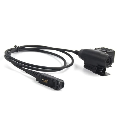 Ham Radio 7.1mm Adapter Speaker Microphone with U94 PTT for Motorola Xir P6600  /  P6620  /  DP2400  /  MTP3250  /  DEP550