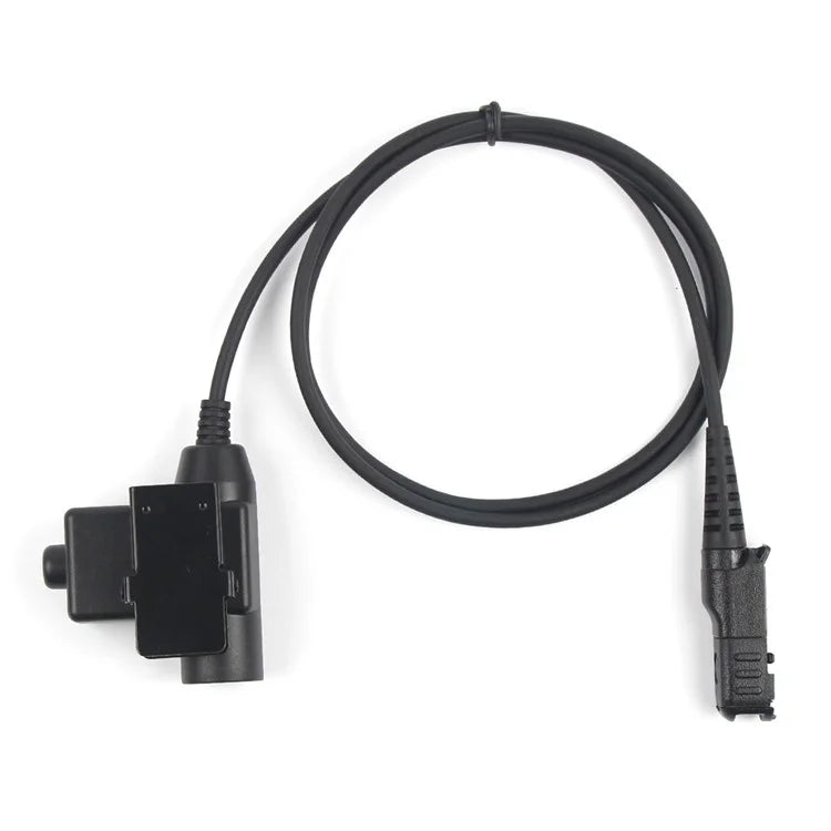 Ham Radio 7.1mm Adapter Speaker Microphone with U94 PTT for Motorola Xir P6600  /  P6620  /  DP2400  /  MTP3250  /  DEP550