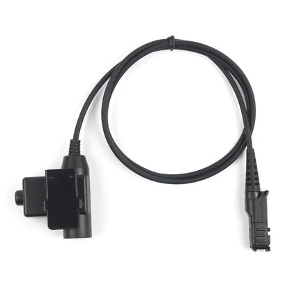 Ham Radio 7.1mm Adapter Speaker Microphone with U94 PTT for Motorola Xir P6600  /  P6620  /  DP2400  /  MTP3250  /  DEP550
