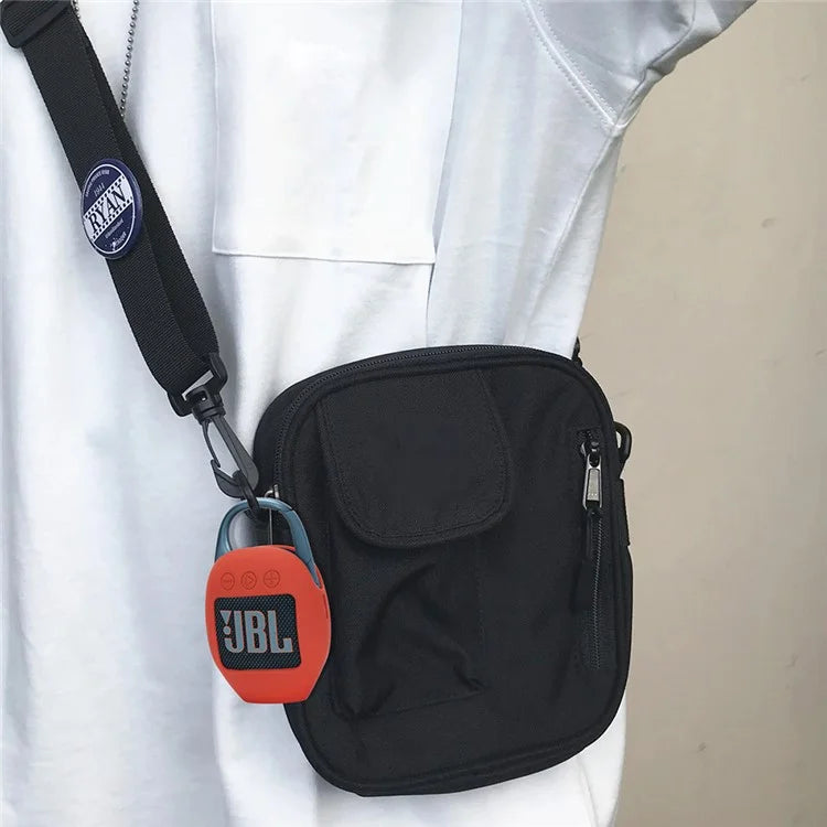 Portable Silicone Protective Case for JBL Clip 5 Bluetooth Speaker