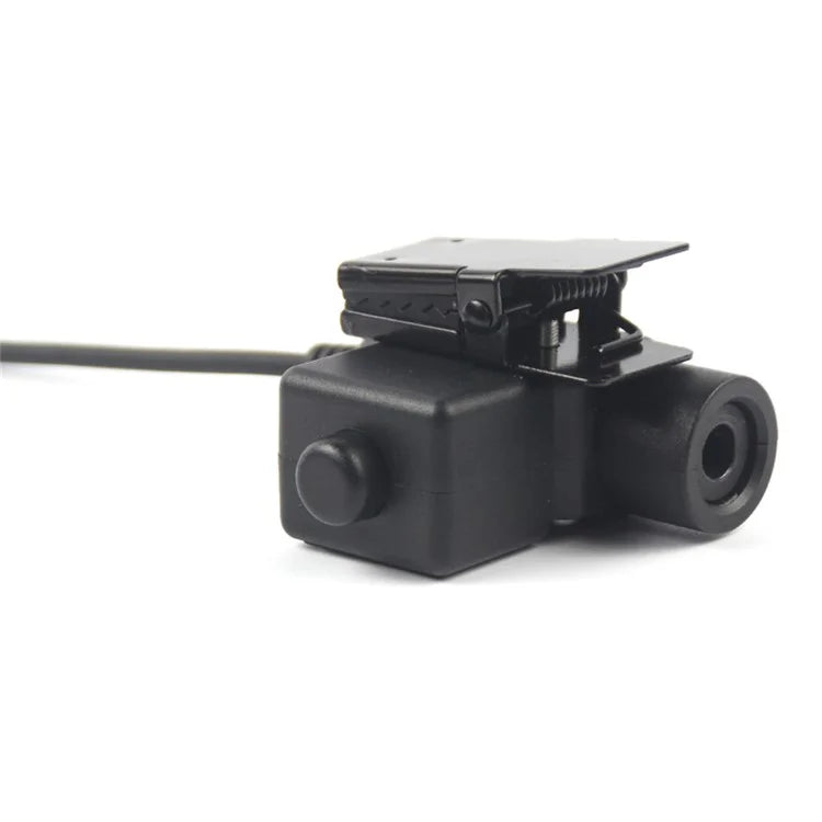 Ham Radio 7.1mm Speaker Microphone with U94 PTT Headset Adapter for Motorola TLKR T80  /  EM1000  /  EM1000R  /  EM1010TPR