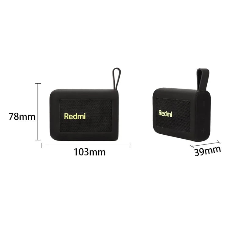 For Xiaomi Redmi Portable Bluetooth Speaker Silicone Protective Case Anti-Scratch Cover with Strap