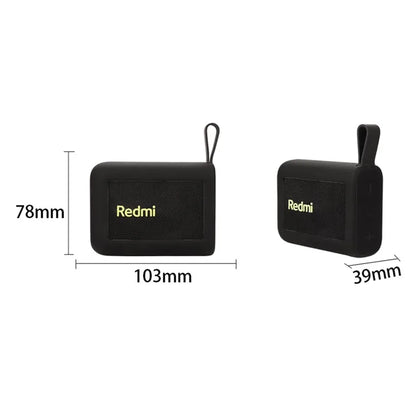 For Xiaomi Redmi Portable Bluetooth Speaker Silicone Protective Case Anti-Scratch Cover with Strap