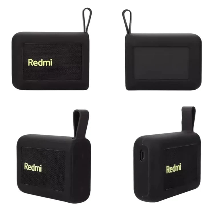 For Xiaomi Redmi Portable Bluetooth Speaker Silicone Protective Case Anti-Scratch Cover with Strap