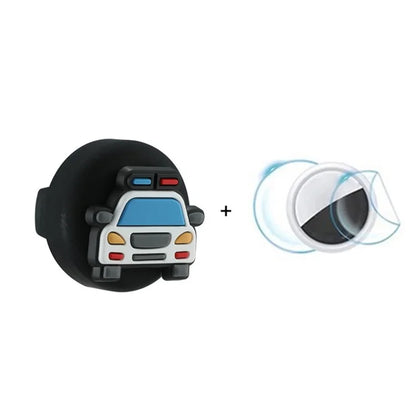 For Apple AirTag Cute Cartoon Pattern Holder Hidden Tracker Cover, Easily Attach to Shoelace