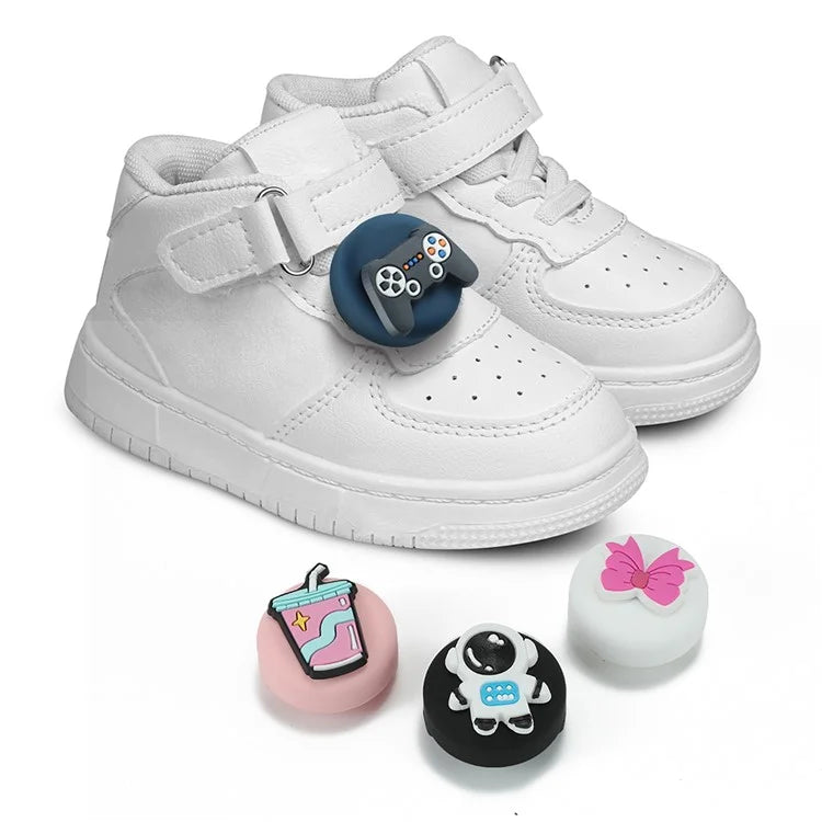 For Apple AirTag Cute Cartoon Pattern Holder Hidden Tracker Cover, Easily Attach to Shoelace