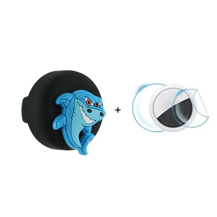 For Apple AirTag Cute Cartoon Pattern Holder Hidden Tracker Cover, Easily Attach to Shoelace