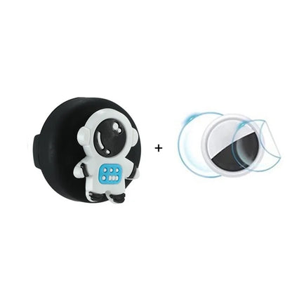 For Apple AirTag Cute Cartoon Pattern Holder Hidden Tracker Cover, Easily Attach to Shoelace