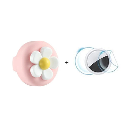 For Apple AirTag Cute Cartoon Pattern Holder Hidden Tracker Cover, Easily Attach to Shoelace