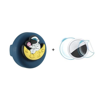 For Apple AirTag Cute Cartoon Pattern Holder Hidden Tracker Cover, Easily Attach to Shoelace