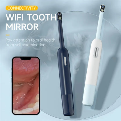 Z70 5MP Wireless Dental Endoscope Teeth Observation Oral Microscope with LED Light - Blue