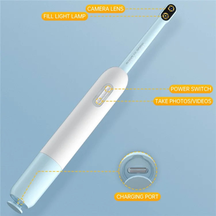 Z70 2MP Wireless Dental Endoscope with LED Light Teeth Mirror Oral Microscope