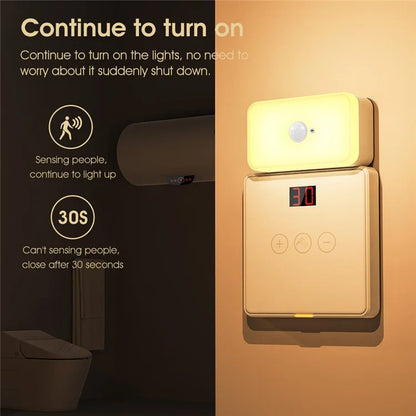 MG-YD101 Human Body Sensor Tuya App Voice Control Intelligent Wireless Night Light