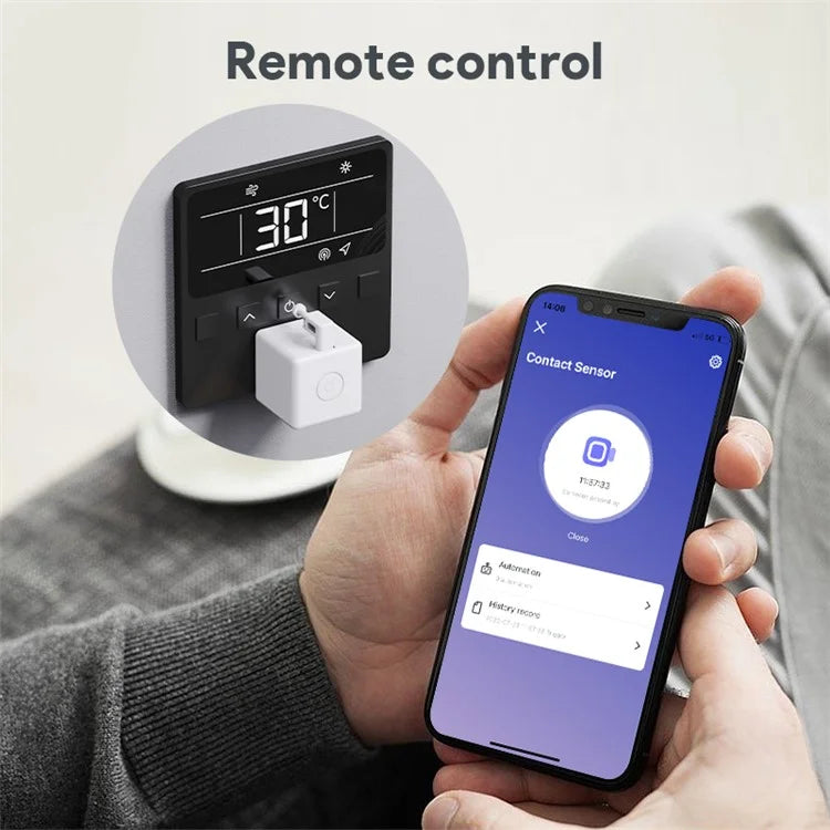 ADFB0301 Adaprox Tuya Bluetooth Fingerbot Plus Smart Switch Button Pusher APP Voice Remote Control