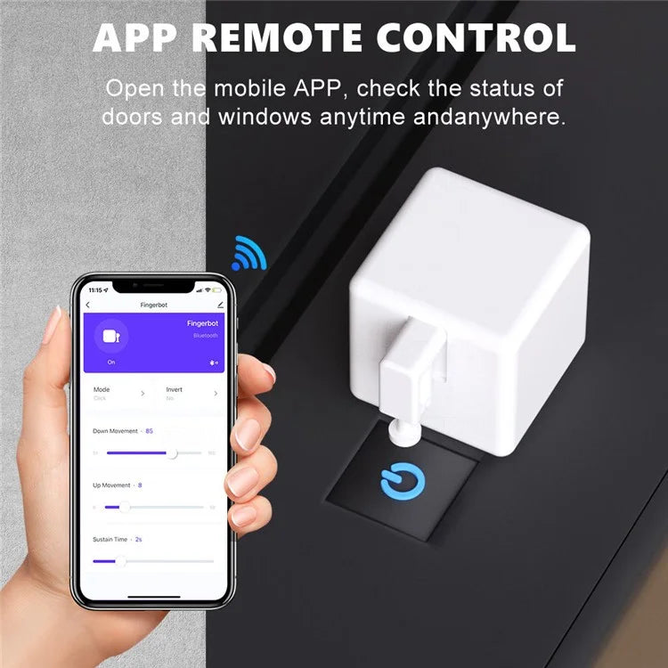 ADFB0201 Fingerbot Switch Voice Control Bluetooth Tuya Smart Switch Button Pusher
