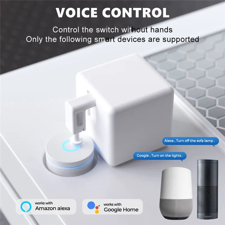 ADFB0201 Fingerbot Switch Voice Control Bluetooth Tuya Smart Switch Button Pusher