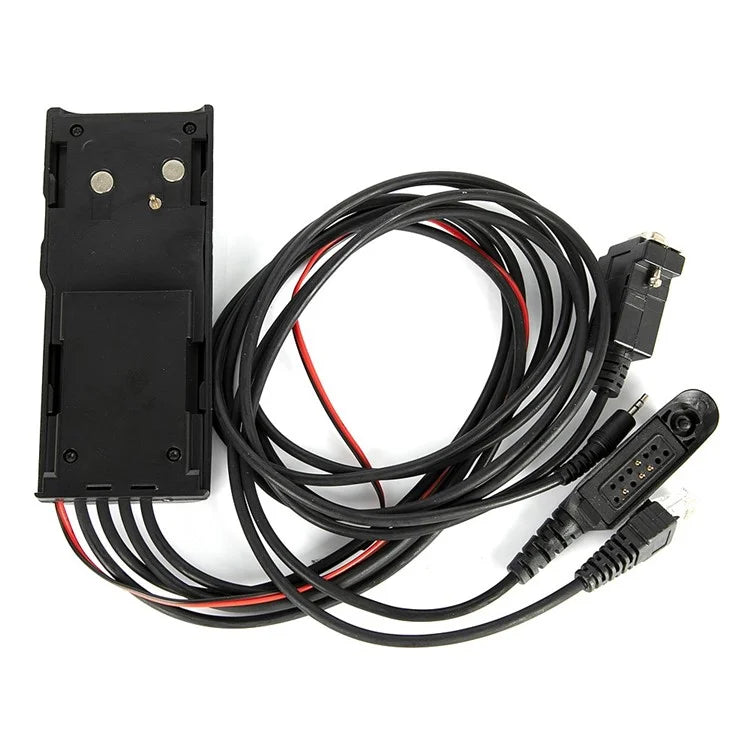 Walkie Talkie Data Cable 5 in 1 USB Programming Cable for Motorola GP88 / GP300 / GP338 / GP328 / GP380