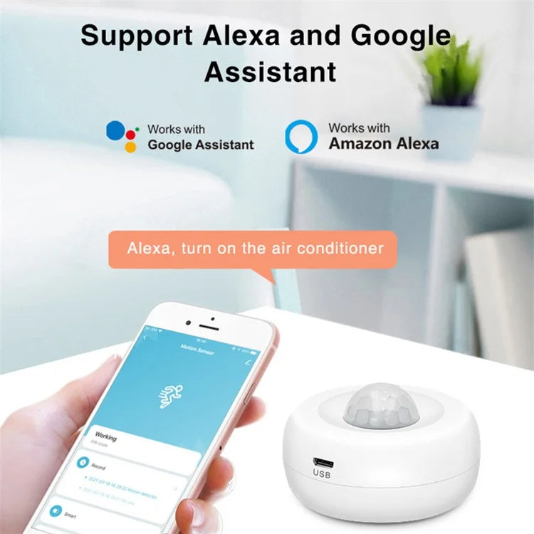 Human Presence Sensor Tuya Zigbee 3.0 Motion Detection PIR Sensor