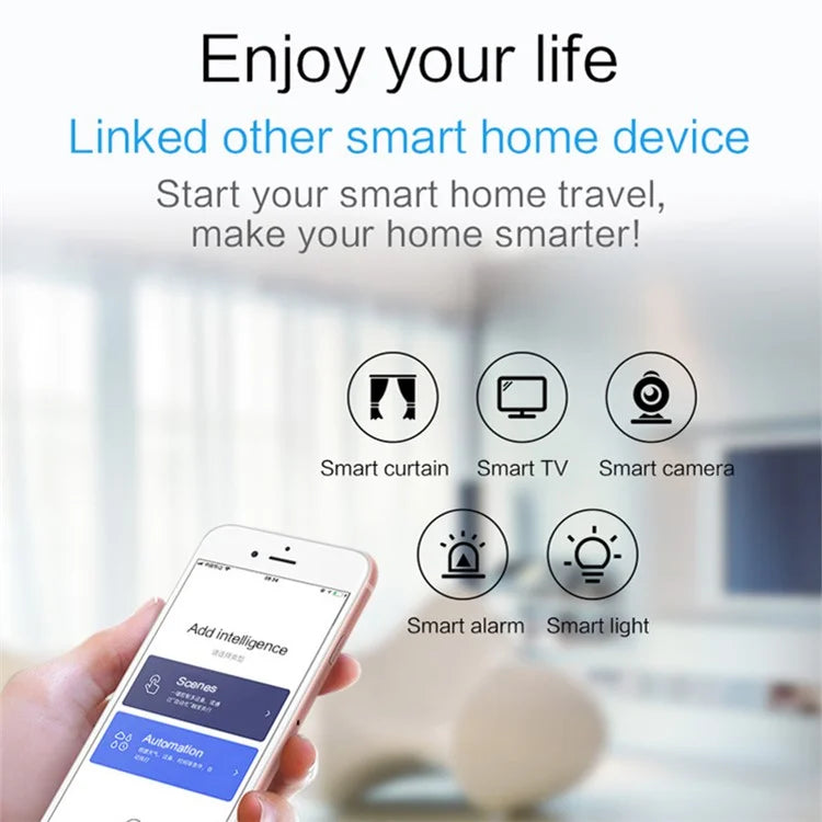 Tuya WiFi Human Body Motion Sensor Low Power Consumption Smart Home Infrared Detector