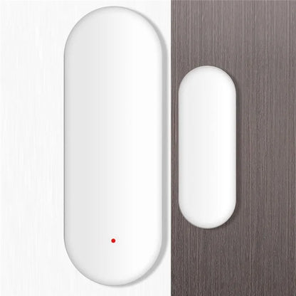 WiFi Tuya Smart Door Open Contact Sensor Magnetic Light Sensing Door Window Sensor Detector