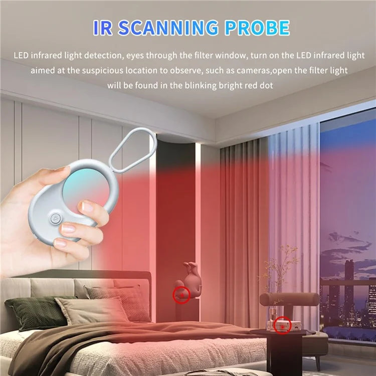 T02 Hidden Camera Detector Infrared Camera Scanner for Hotel Travel Security