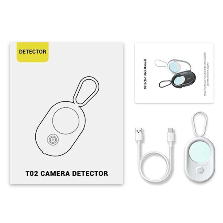 T02 Hidden Camera Detector Infrared Camera Scanner for Hotel Travel Security