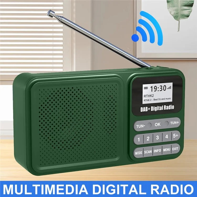 P11 Portable Outdoor Solar Power Rechargeable DAB / FM Radio Support Bluetooth Connection