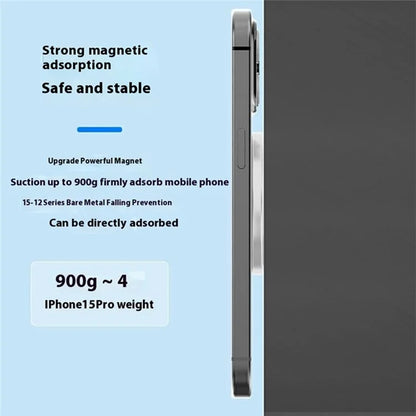 MG02 Compatible with MagSafe Magnetic Sticker Wall Mounted Phone Holder Mount for iPhone / Android Phone