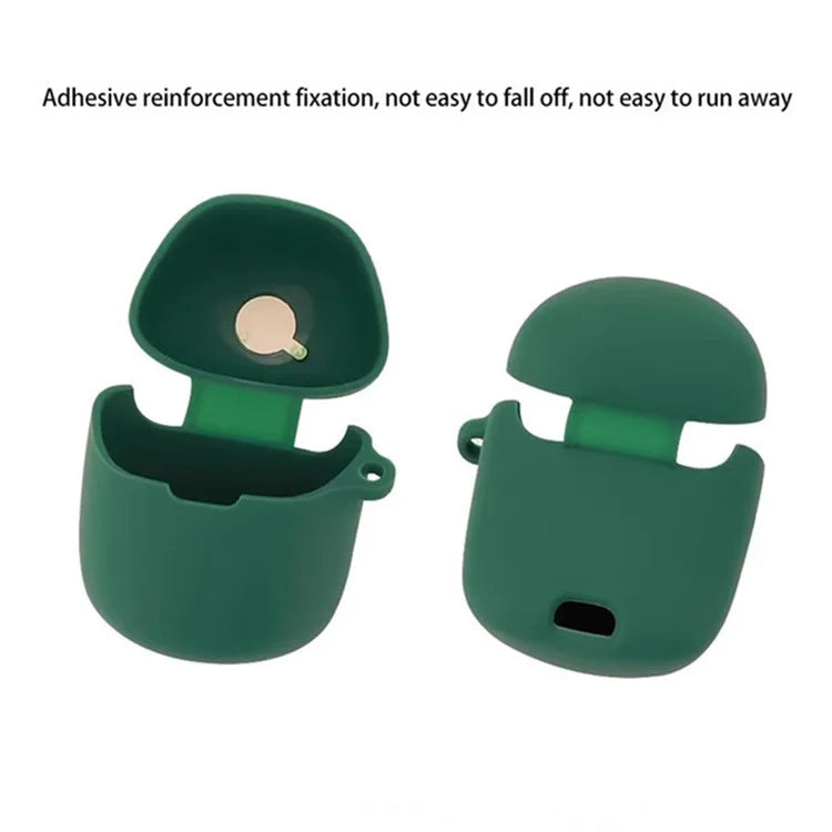 For JBL Quantum Stream Wireless USB-C Silicone Case Bluetooth Earphone Cover with Hanging Buckle