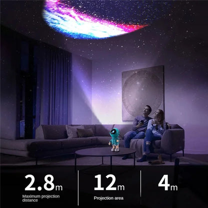 k2301 Green Astronaut Projector Lamp 18 Projection Patterns Starry Sky Projection Lamp
