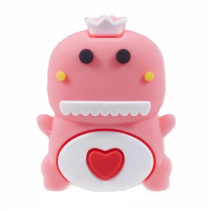 Cartoon Silicone Cable Protector Cord Saver USB Cable Buddies Holder for Smartphone
