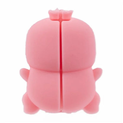 Cartoon Silicone Cable Protector Cord Saver USB Cable Buddies Holder for Smartphone