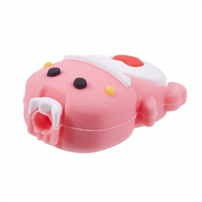 Cartoon Silicone Cable Protector Cord Saver USB Cable Buddies Holder for Smartphone