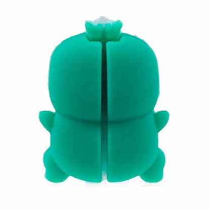 Cartoon Silicone Cable Protector Cord Saver USB Cable Buddies Holder for Smartphone