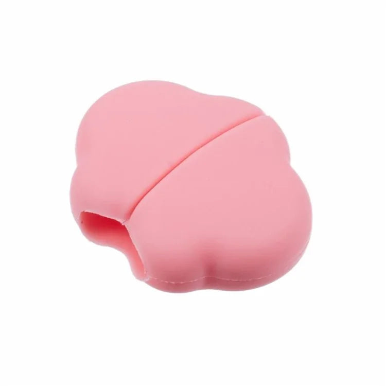 Cartoon Silicone Cable Protector Cord Saver USB Cable Buddies Holder for Smartphone