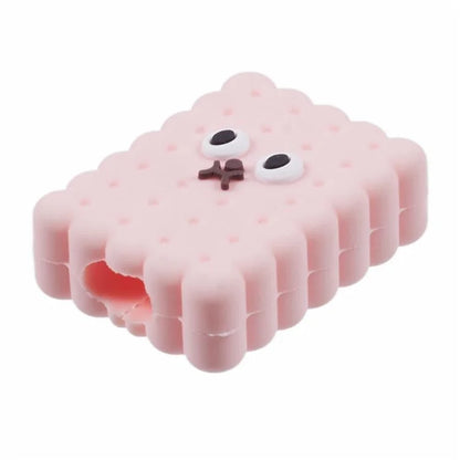Cartoon Silicone Cable Protector Cord Saver USB Cable Buddies Holder for Smartphone
