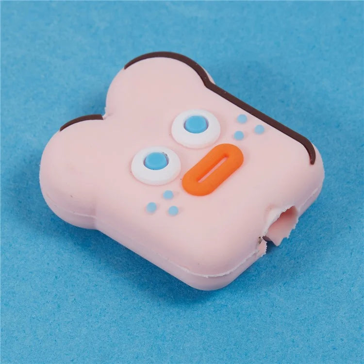 Cute Cartoon Data Cable Protector Prevent Breakage Charging Cord Saver Silicone Case