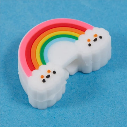 Cute Cartoon Data Cable Protector Prevent Breakage Charging Cord Saver Silicone Case
