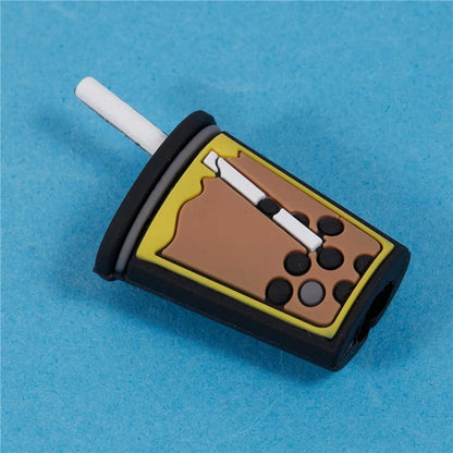 Cute Cartoon Data Cable Protector Prevent Breakage Charging Cord Saver Silicone Case