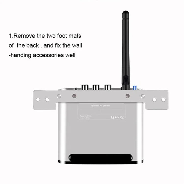 MEASY AV220 200m Range 2.4G Wireless HD Video Transmitter and Receiver with IR Antenna
