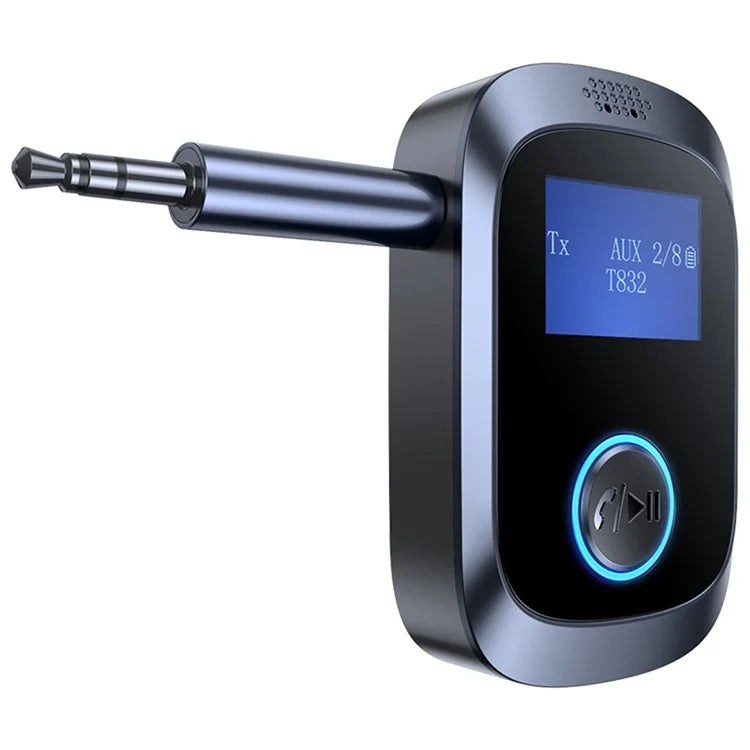 C85 Car Audio Bluetooth Transmitter Receiver 3.5mm Aux Adapter for Speaker Amplifier